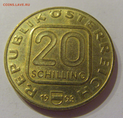 20 шиллингов 1993 Иоган Эрнст Австрия №1 30.11.2020 22:00 МС - CIMG4306.JPG