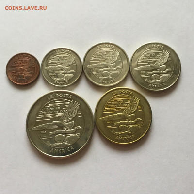 США 2014 "Индейская резервация La Posta" Набор - image-21-11-20-02-53-4