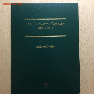 США 1$ 2018-2032г Набор "Американские инновации" - image-19-11-20-06-46-4