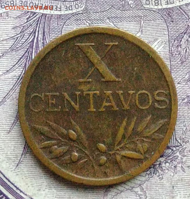 Португалия 10 сентаво 1957 года 27.11.2020 - IMG_20201122_150319