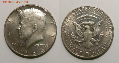 США полдоллара 1966 года, Кеннеди - 29.11 22:00 мск - IMG_20201114_110647