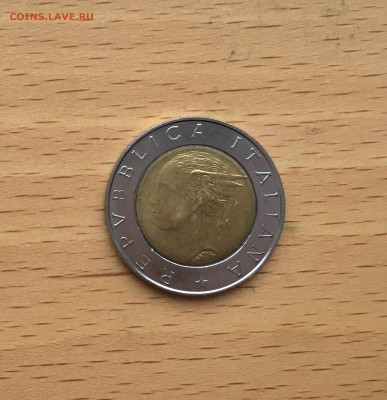 биметалл Италия 500 лир 1998 20 лет IFAD - IMG_8647.JPG
