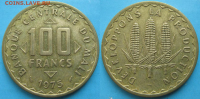 Мали - Мали 100 франков 1975    нк