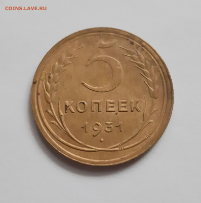 5 копеек 1931 года. До 28.11. в 22-10 МСК. - 20201125_164644