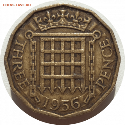 3 пенса 1956 г. ВЕЛИКОБРИТАНИЯ до 26.11.20 в 22:00 МСК - Rounded_20201125_202912