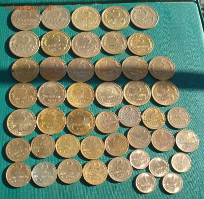 Лот 1,2,3 и 5 копеек 1940-1957 СССР 47ш. до 22:10 27.11.2020 - DSC05263.JPG