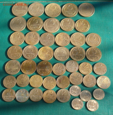 Лот 1,2,3 и 5 копеек 1940-1957 СССР 47ш. до 22:10 27.11.2020 - DSC05261.JPG