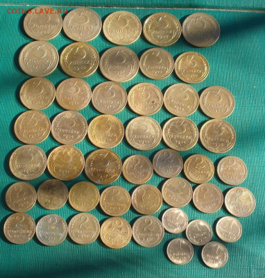 Лот 1,2,3 и 5 копеек 1940-1957 СССР 47ш. до 22:10 27.11.2020 - DSC05260.JPG