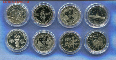 разные США ½ доллара 50 центов 8 шт.  Пруф ФИКС - s-l1600