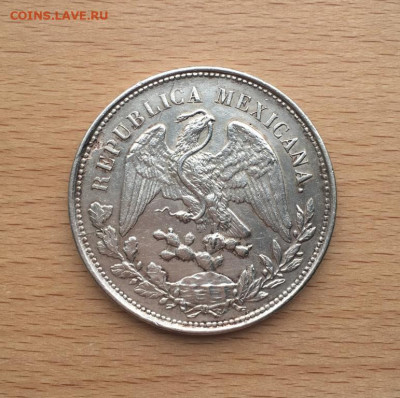 Мексика 1 песо 1903 XF Серебро Крона Шайба - meksika_1_peso_1903_xf_serebro_krona_shajba (1)