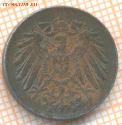 Германия 5 пф 1920 D г., до 02.12.2020 г. 22.00 по Москве - Германия 5 пф 1920 2445а