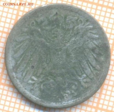 Германия 10 пф 1919 г., до 02.12.2020 г. 22.00 по Москве - Германия 10 пф 1919 2448а