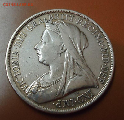 1 крона 1893 год  Великобритания до 29.11.2020 до 22-00 МСК - 1.JPG