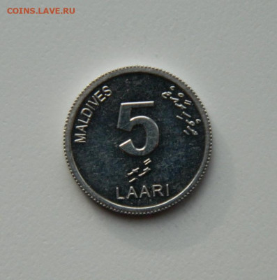 Мальдивы 5 лари 2012 г.(Фауна)без обращения до 01.12.20 - DSCN3646.JPG