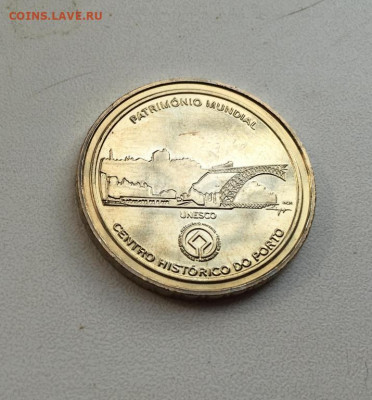 2,5 евро Португалия 2008 ЮНЕСКО - Исторический центр города - 2_5_evro_portugalija_2008_junesko_istoricheskij_centr_goroda_porto
