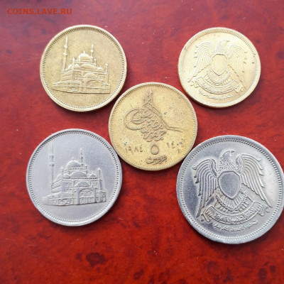 Египет. 1973-1992. 5 монет. До 03.12.20, 22-00 МСК - Египет2