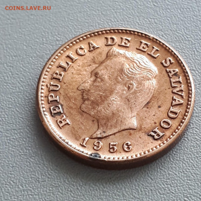 Сальвадор, 1956, 1 сентаво 03.12.20, 22-00 МСК - 1956. 1 сентаво (1)