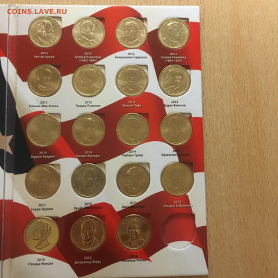 США 2007-2016г 1$ Набор "Президенты США", 39 монет - image-27-11-20-06-58-1