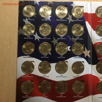 США 2007-2016г 1$ Набор "Президенты США", 39 монет - image-27-11-20-06-58-2