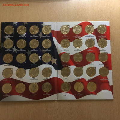 США 2007-2016г 1$ Набор "Президенты США", 39 монет - image-27-11-20-06-58
