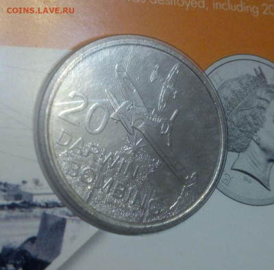 КПД АВСТРАЛИЯ 20 ЦЕНТОВ.  DARWIN BOMBIHG. до 29.11 - анз13