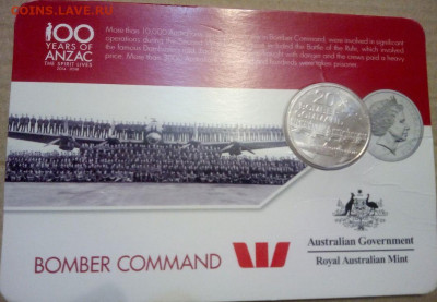 КПД АВСТРАЛИЯ 20 ЦЕНТОВ. BOMBER COMMAND  до 29.11 - анз4