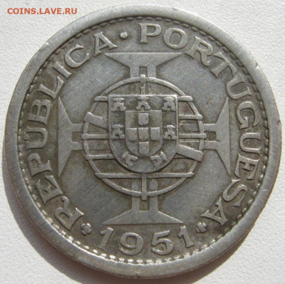 Сан-Томе и Принсипи Португальское 5 эскудо 1951 01.12.2020 - IMG_5114_1.JPG