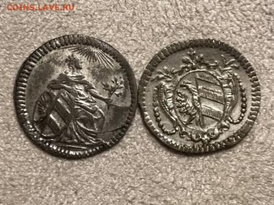 Нюрнберг, 1 Крейцер 1797 года, 2 шт. До 02.12.20 - 81587679-9686-40B2-9E3A-997FBEE6BFD0