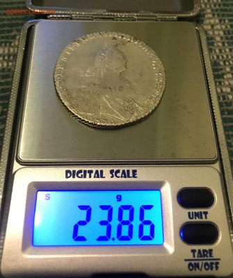 Рубль 1768 ммд еI - 50D3C168-71D8-4425-8ACE-4287033987CD