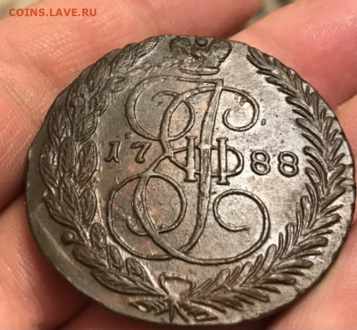 5 копеек 1788 года, ЕМ. Отличный. До 02.12.20 - 77E80E88-2710-492D-AD98-B6FD46B4D509