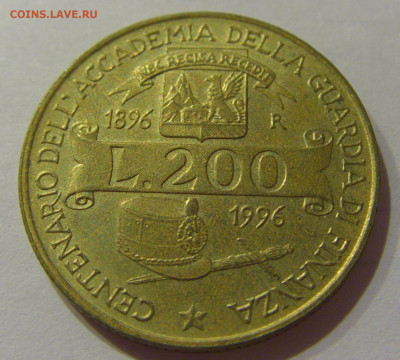 200 лир 1996 академия Италия №2 04.12.2020 22:00 МСК - CIMG4754.JPG