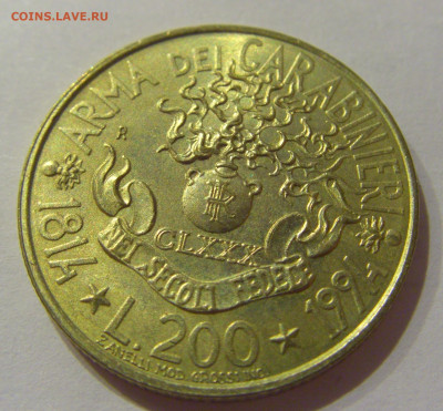 200 лир 1994 Карабинеры Италия №1 04.12.2020 22:00 МСК - CIMG4758.JPG