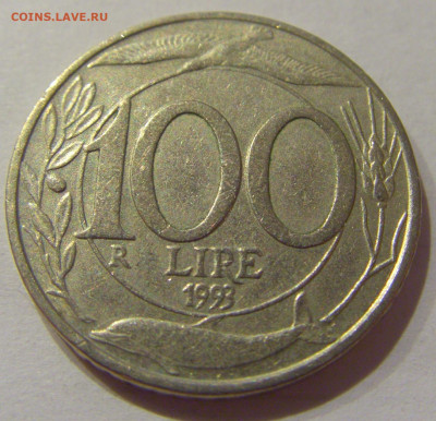 100 лир 1993 Италия №1 04.12.2020 22:00 МСК - CIMG4790.JPG