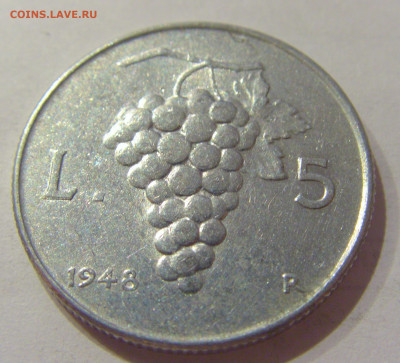 5 лир 1948 Италия №1 04.12.2020 22:00 МСК - CIMG4826.JPG