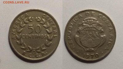 Коста Рика 50 сентимо 1970 года - тип - 2.12 22:00 мск - IMG_20201117_173722