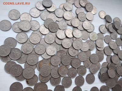 5 копеек 1997сп 700шт, 1997м 200шт  до 30.11 - 6