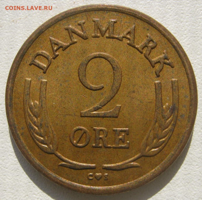 Дания 2 эре 1966 бронза до 03.12. - IMG_5015