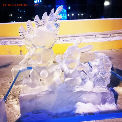 перекличка городов по температуре - Ледовые фигурки