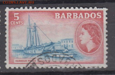 Колонии 1953 Барбадос 1м 5ц до 06 12 - 843