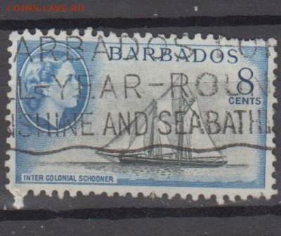 Колонии Барбадос 1953 1м 8ц до 06 12 - 842