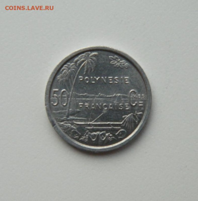 Французская Полинезия 50 сантимов 1965 г.(Лодки) до 03.12.20 - DSCN3874.JPG