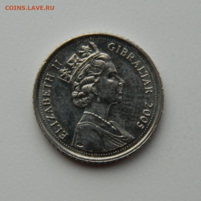 Гибралтар 5 пенсов 2005 г. (Фауна) до 07.12.20 - DSCN3900.JPG