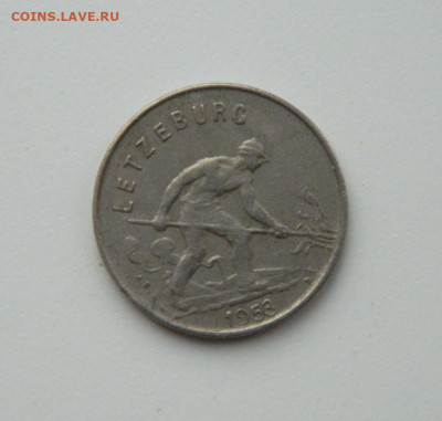 Люксембург 1 франк 1958 г. до 07.12.20 - DSCN3803.JPG