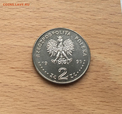 Польша 2 злотых 1995 100 лет Олимпийским Играм - IMG_9006.JPG