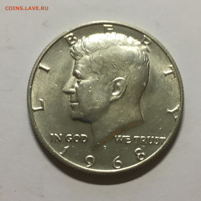2 $ 1968г Kennedy Half Dollar - image-19-11-20-03-03-3