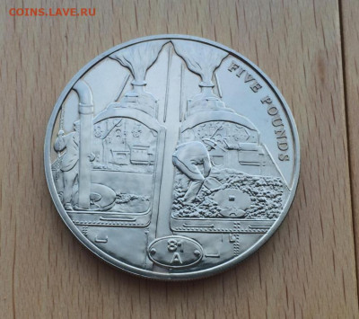 Гернси 5 фунтов 2004 поезд паровоз кочегары тепловоз - gernsi_5_funtov_2004_poezd_parovoz_kochegary_teplovoz_transport_zheleznaja_doroga_krona_shajba