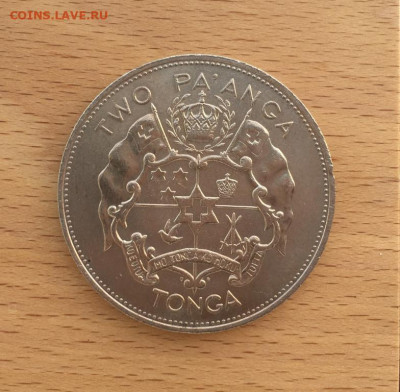 Огромная монета !! 45 мм Крона Шайба Тонга 2 паанга 1968 - ogromnaja_moneta_45_mm_krona_shajba_tonga_2_paanga_1968_taufaakhau_tupou (1)
