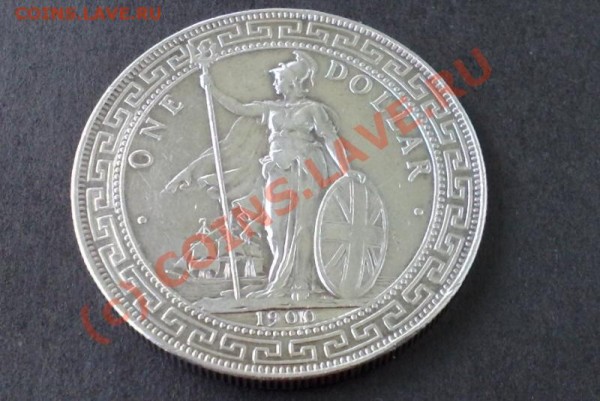 1 торговый доллар Великобритании 1900г. - 24052009393