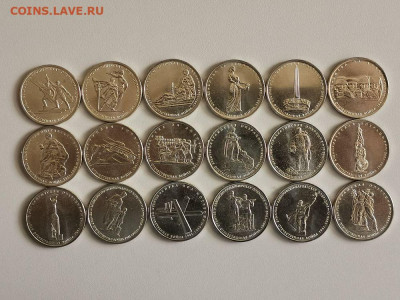 70 лет Победы в ВОВ (к-кт 18шт), до 10.12 - Ч 70лет Победы 18шт-1