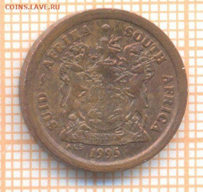 ЮАР 2 цента 1995 г., до 09.12.2020 г. 22.00 по Москве - ЮАР 2 цента 1995 2470